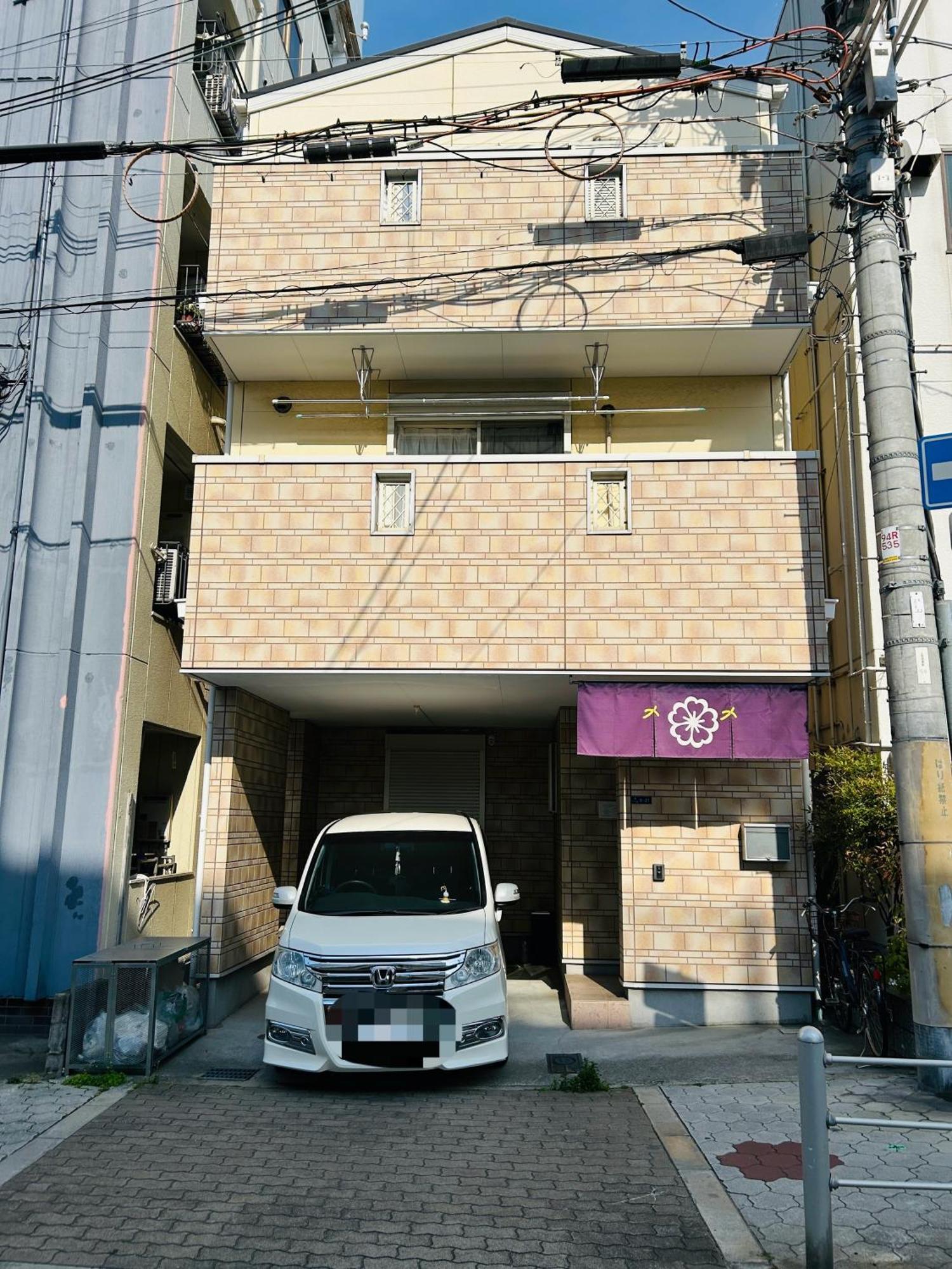 無料駐車場 3階建て一軒家 家族グループ最適 3寝室ヴィラ Usj 道頓堀 難波近い 子連れ歓迎 Villa Ōsaka